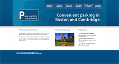 Desktop Screenshot of greaterbostonparking.com